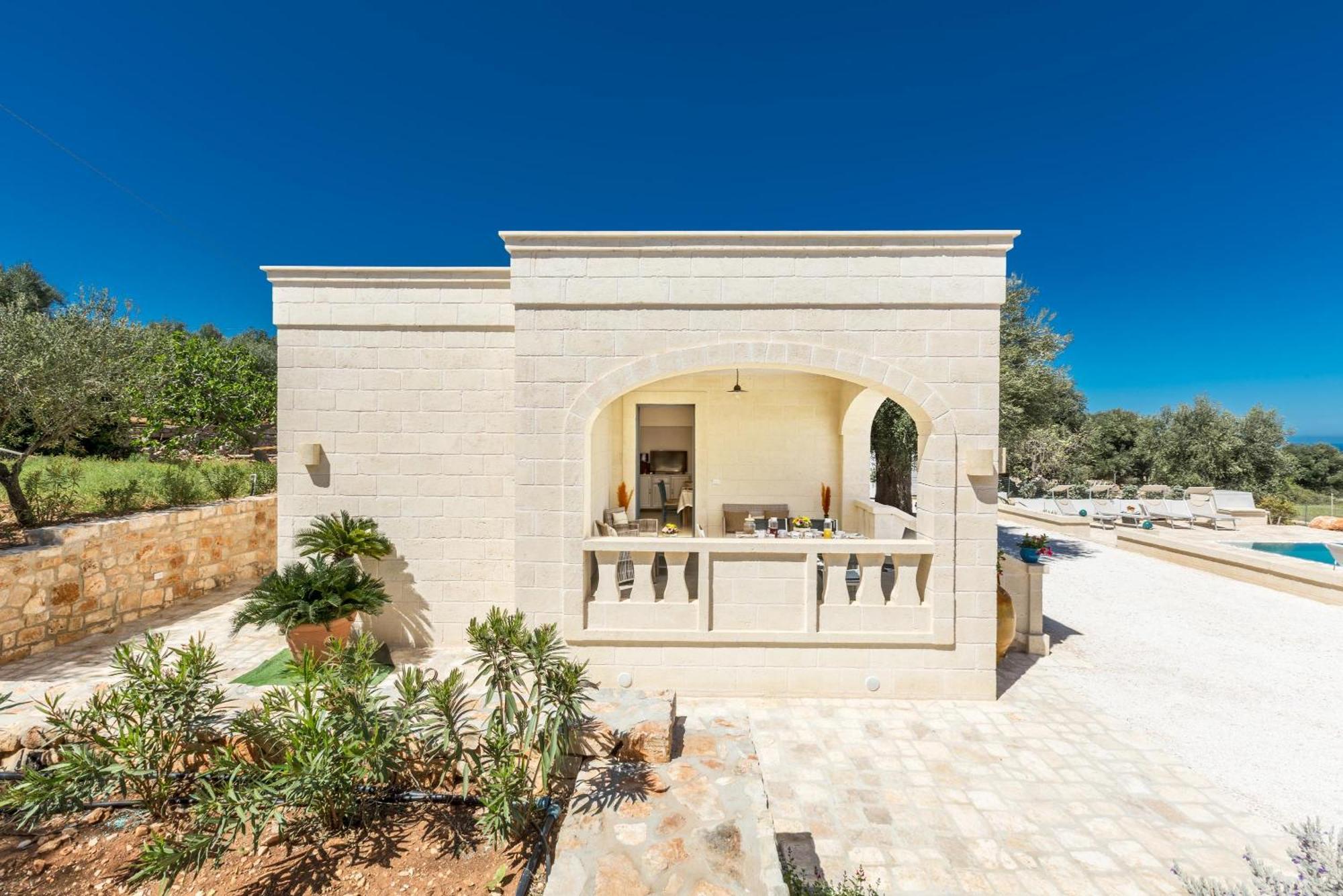 Villa Trulli Ulivo Di Puglia By Barbarhouse Selva Di Fasano Exterior foto